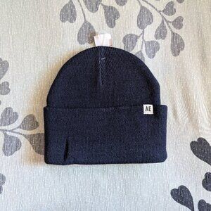 NWT American Eagle Outfitters Knit Beanie Unisex Navy Basic